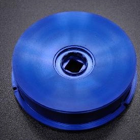 Parts 5 Blue Anodized Drive Pulley