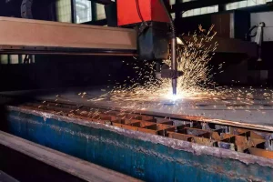 Mecanizado CNC de aluminio 19 Corte por plasma