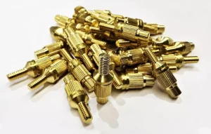Products 9 Precision CNC Machined Brass Pulley Shafts