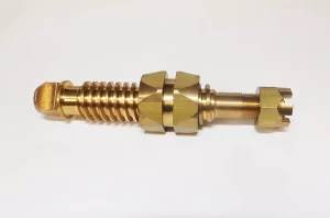 Products 3 Precision CNC Turned Brass Oil Gas Valve Assembly