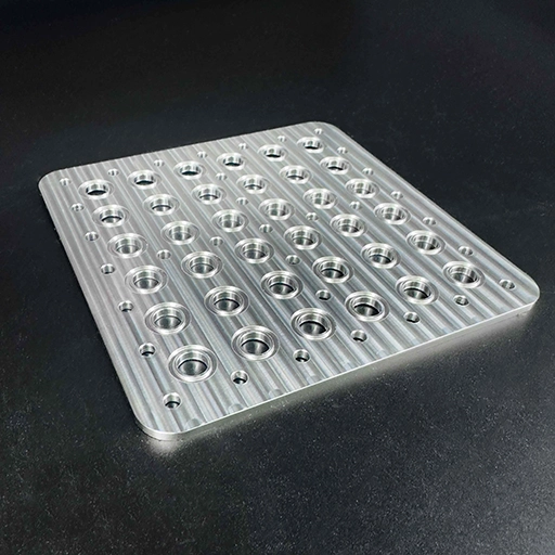 Stainless Steel Machining 52 Stainless steel 316 space component - cnc milling