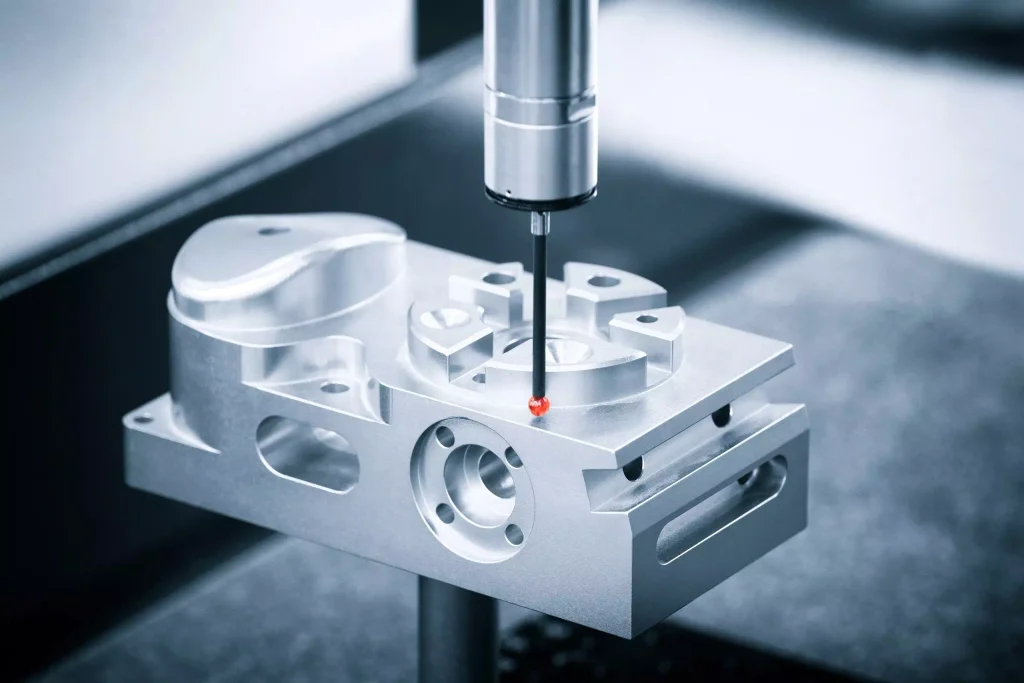 CNC Machining Hard Materials: Key Challenges and Solutions 3 Inspect the machined workpieces made from difficult-to-process metallic materials.